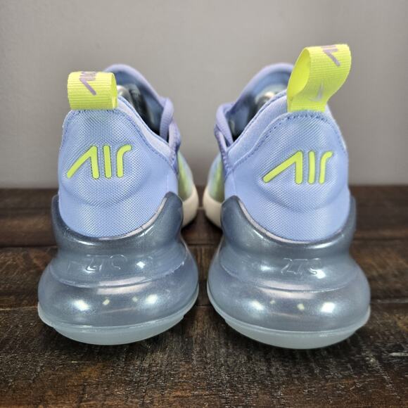 NEW Nike Air Max 270 Womens Size 8 Running Shoes Blue Green White IB7937-468 - Picture 4 of 12